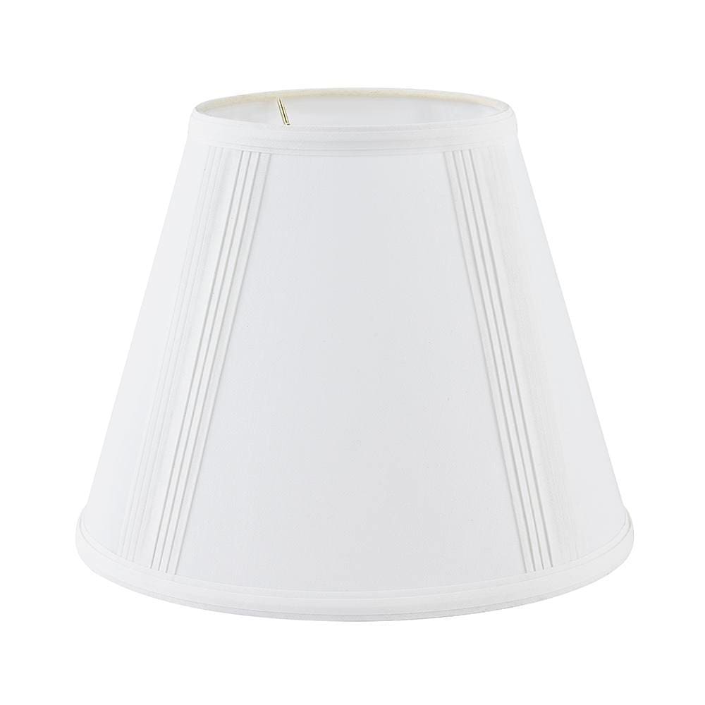 Round French Drape Lamp Shade 6 X 11 X 9" Cream Pack Of 6