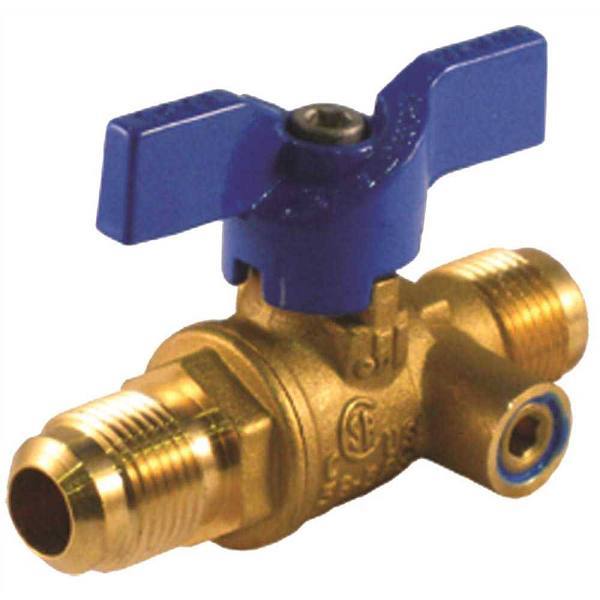 Jomar 1/2 In. Flare X 1/2 In. Mip Gas Ball Valve