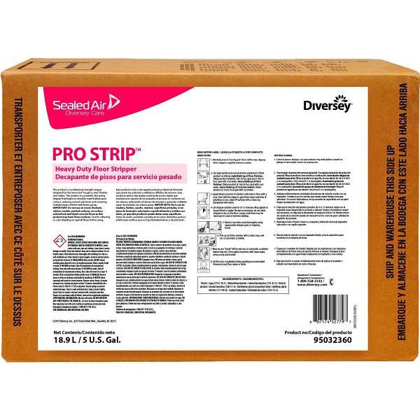 Diversey 5 Gal. Pro Strip Heavy-Duty Floor Stripper