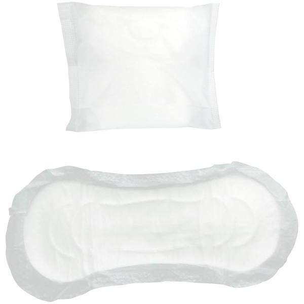No Wing Tri-Fold Individually Wrapped Regular Maxi Pad, Case Of 816