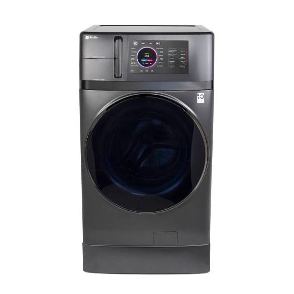 GE Profile ENERGY STAR 4.8 cu. ft. SmartHQ Ultrafast All-In-One Ventless Washer Dryer Combo, Carbon Graphite, ADA
