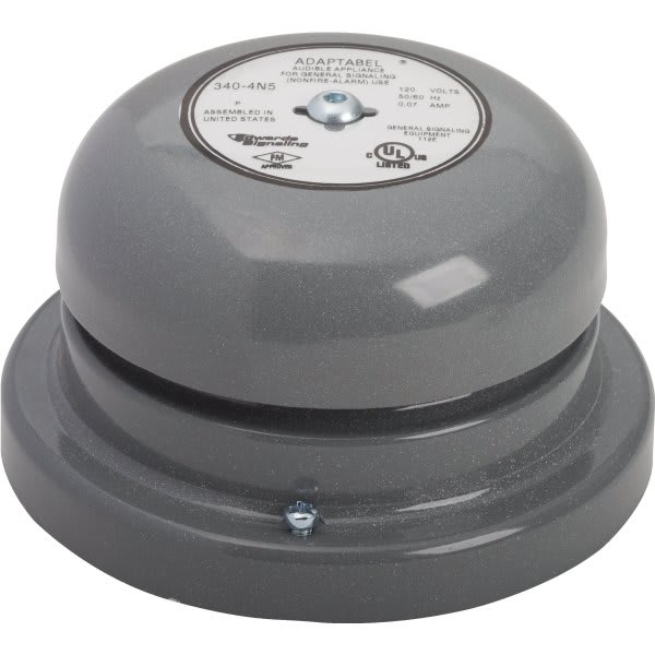 Edwards Signaling™ 4 Inch Vibrating Bell 120 Volt Ac