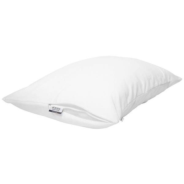 Bokser Economy Standard Pillow Protector Soft White Mf 75gsm Case Of 40