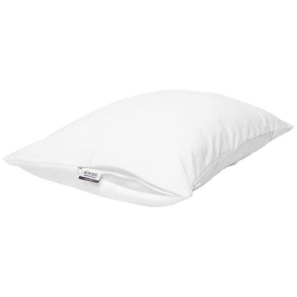 Bokser Economy Standard Pillow Protector Firm White Mf 75gsm Case Of 40