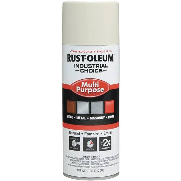 RustOleum 12 Oz Industrial Choice Gloss Black Spray Paint HD Supply