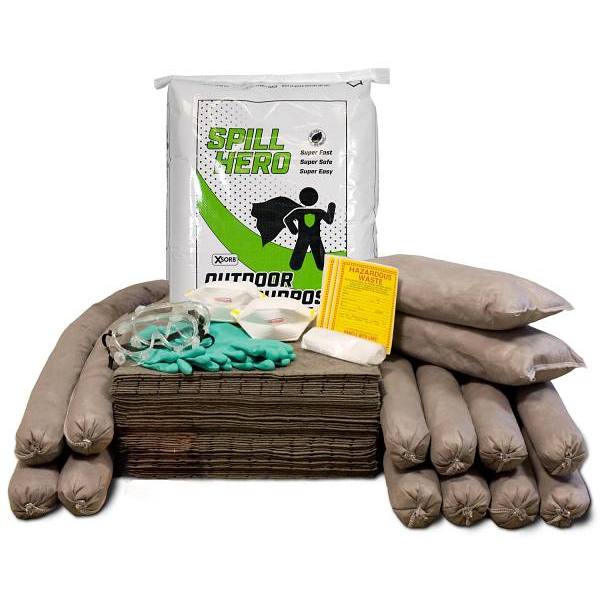 Xsorb Outdoor All-Purpose 55 Gallon Spill Kit