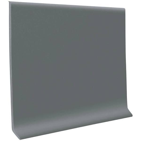 Roppe 4 In. X .080 In. X 120 Ft. Vinyl Wall Cove Base Coil (Dark Gray) (30-Pack) (328921)