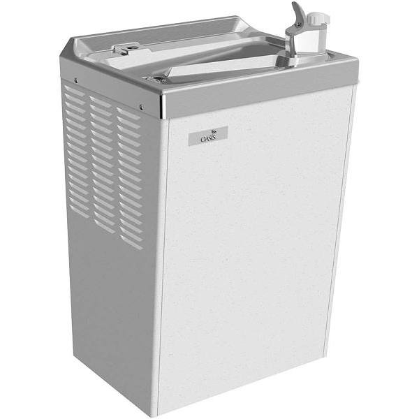 Oasis 8pph On-Wall Chilled Water Drinking Fountain "Greystone