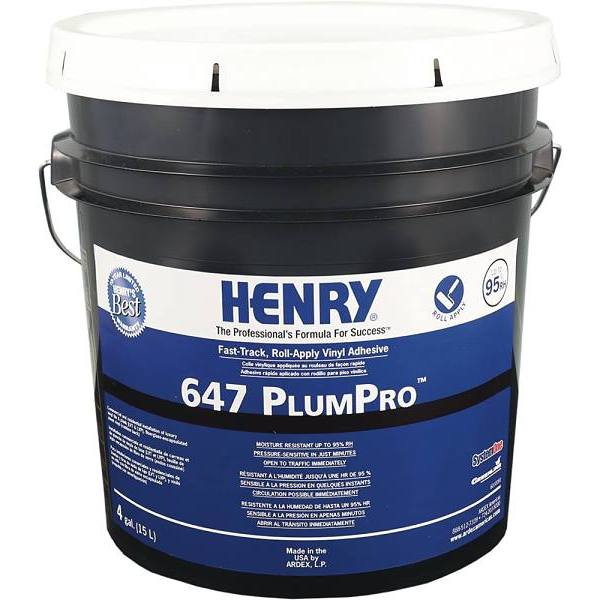 Henry 647 4 Gal. Luxury Vinyl Tile And Plank Flooring Adhesive