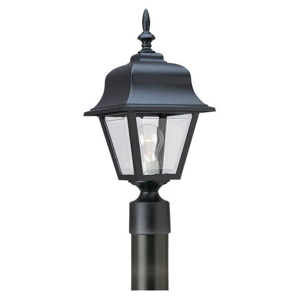 Sea Gull Lighting® 100w Lighting Post Cap (Black)