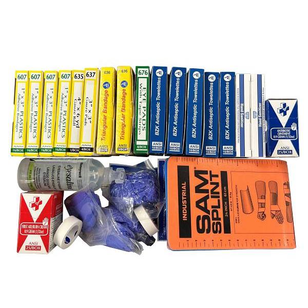 Certified Safety® Refill Kit For K622-019 Class B First Aid Kit