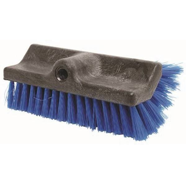 Carlisle 10 In. Blue Polypropylene Dual Surface Scrub Brush