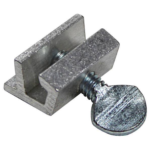 1" Sliding Door And Window Lock Aluminum, Package Of 50