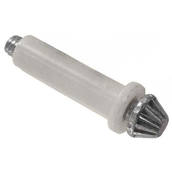 2" Wardrobe Bi-Fold Bottom Pivot - Heavy Duty Nylon Base, Package Of 4