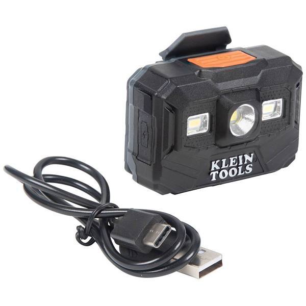 Klein Tools Rechargeable Headlamp And Work Light, 300 Lumens All-Day Runtime