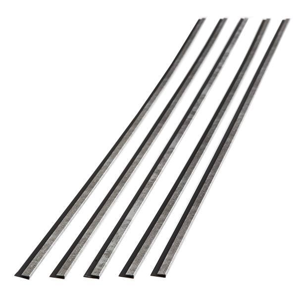 Fasade 47" Vinyl J Trim, Crosshatch Silver, Package Of 5