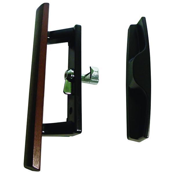 3-1/2" Universal Sliding Glass Door Handle Black