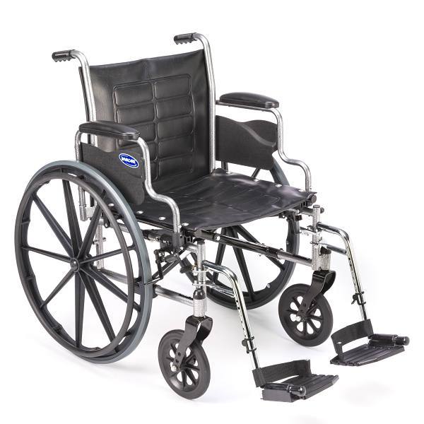 Invacare Tracer Ex2 Wheelchair 18x16 Inch Frame With Removable Fixed Height Desk