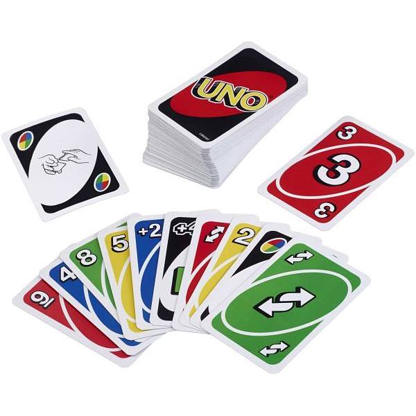 Uno Classic Colour Number Matching Card Game