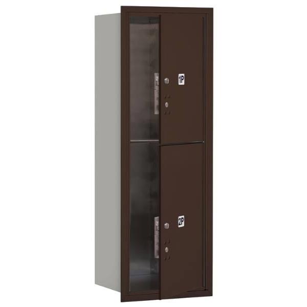 Salsbury Industries® 4c Mailbox 11 Unit 41 Inches Single Stand-Alone Bronze