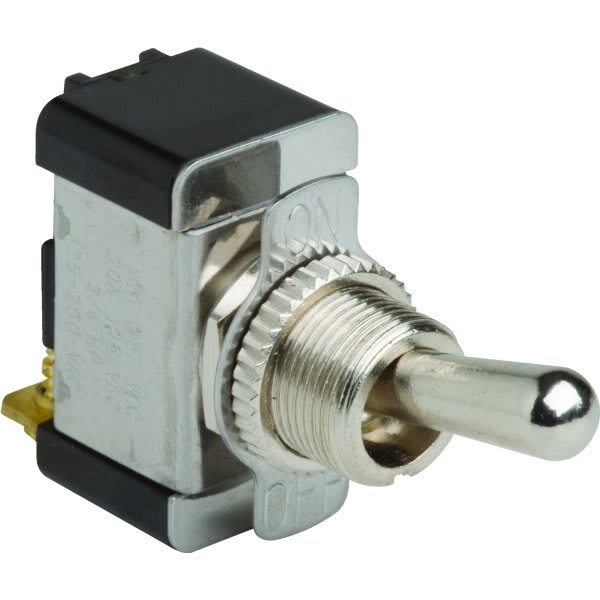 Satco 1-Pole Brass On-Off Rotary Switch | HD Supply