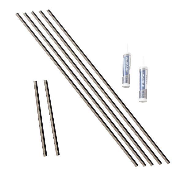 Fasade Backsplash Accessory Kit, Batique Cream