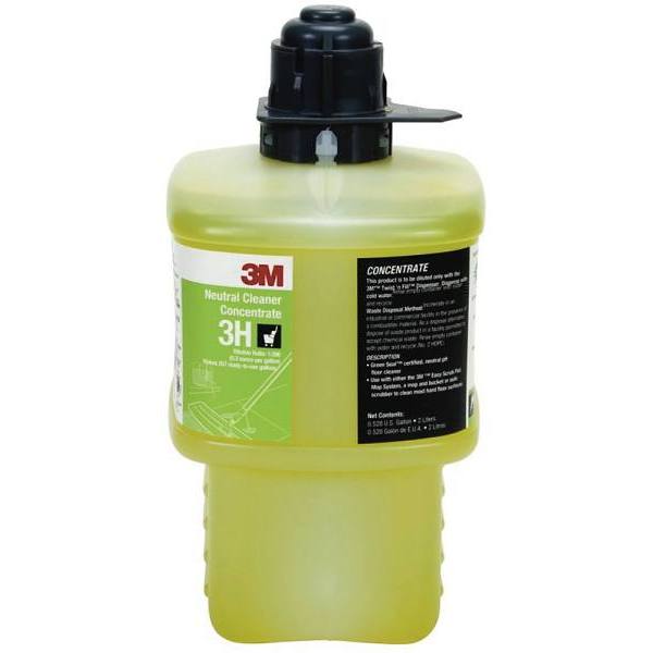 3M Twist Fill Neutral Cleaner 3h Concentrate, 2 Ltr, Case Of 6