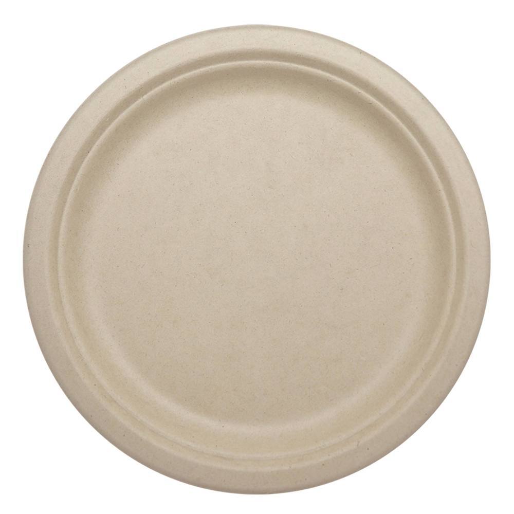 World Centric Fiber Plates Plate 9.1" Case Of 1000