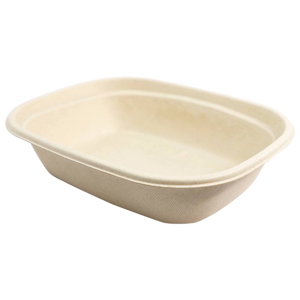 World Centric Fiber Containers 8.7 X 6.5 X 2.1 Case Of 400
