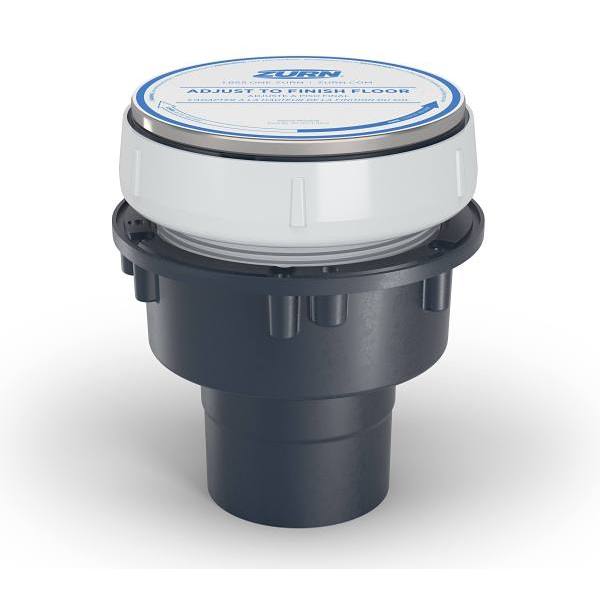 Zurn Ezc Abs Floor Drain Cleanout 5" Round Stainlesssteel Head
