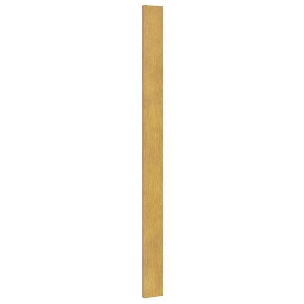 CNC Cabinetry Luxor Wall Filler, 3"W X 42"H X 0.75"D, Shaker Misty Grey