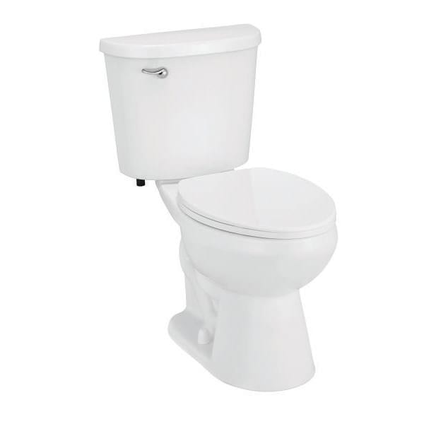 Seasons 2-Piece All-In-One 0.8 GPF Single Flush Elongated Toilet, White, ADA