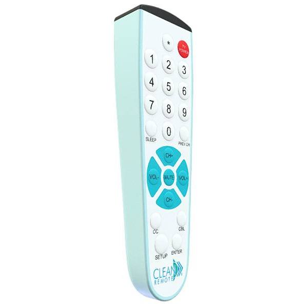Clean Remote Cr1 Universal Tv/spill Proof Remote Control HD Supply