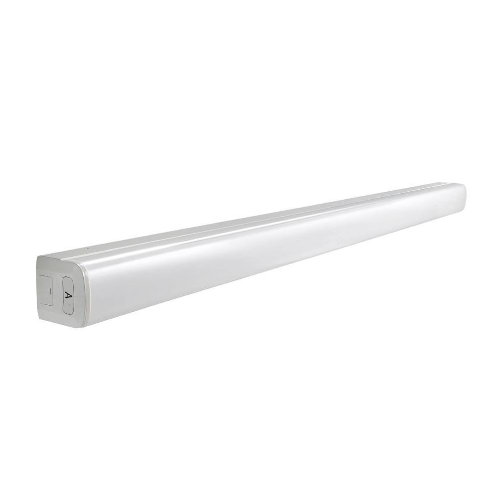Ledone 4 Ft Adj. 22/28/36/44w Led Motion Sensing Strip W/ Emer Battery 35/40/50k