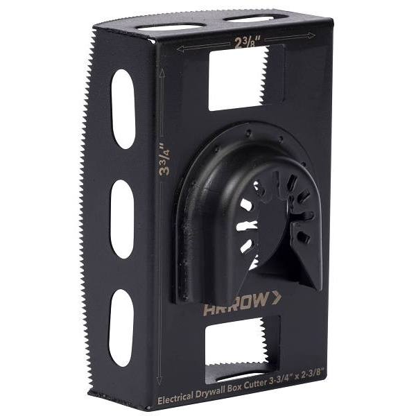 Arrow 1 Gang Electrical Drywall Box Cutter, 3-3/4" X 2-3/8"