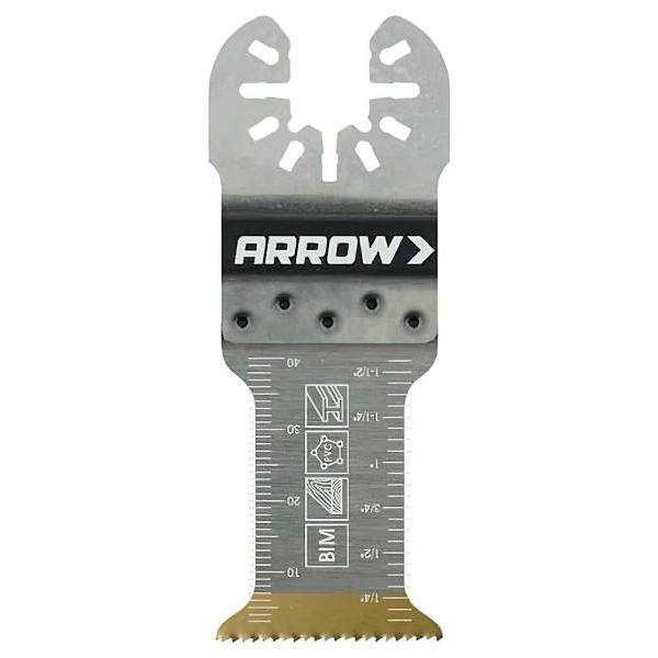 Arrow Titanium Coated Metal Blade, 1-1/4", Package Of 3