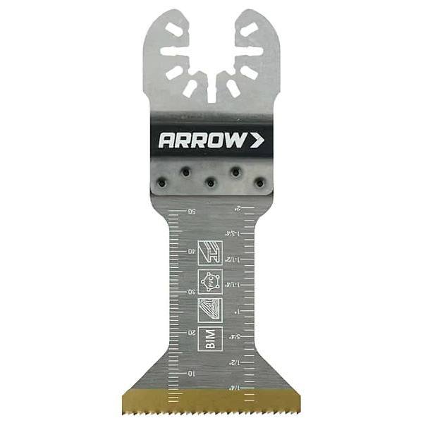 Arrow Titanium Coated Metal Blade, 1-3/4", Package Of 10