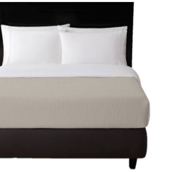 Amerifab International Quality King 112x104 Coverlet Ripple Functional Gray Cs/6