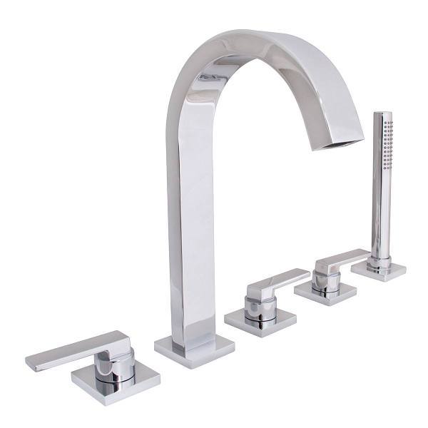 Speakman Lura 5hole Roman Tub Faucet Polished Chrome
