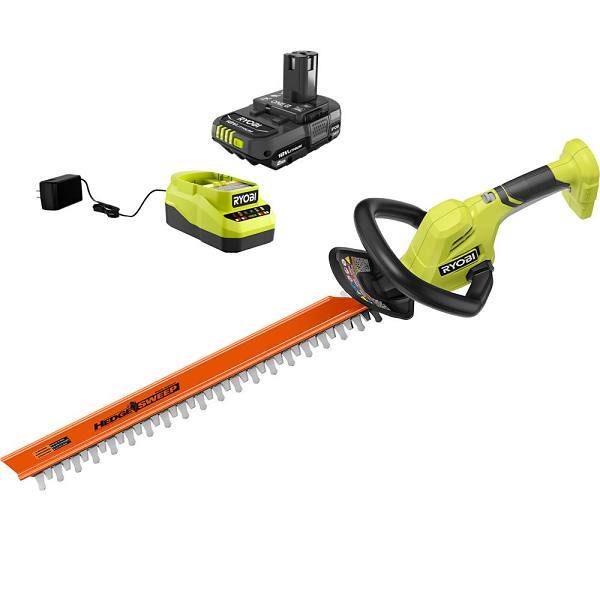 Ryobi 18v 22 Inch Lithium-Ion Cordless Hedge Trimmer