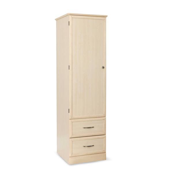 Medacure Wardrobe 1 Door/2 Drawer In Maple