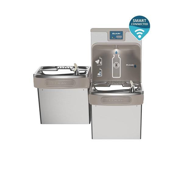 Elkay Enhanced Connected Ezh2o Bottle Filling Station/Versatile Ss High Capacity