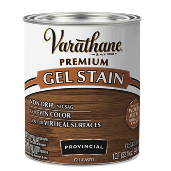 Rust-Oleum Varathane® Premium Gel Stain, Provincial, 1 Quart, Case Of 2