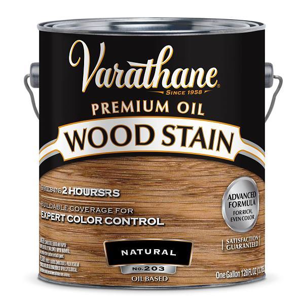 Rust-Oleum Varathane® High Solid Wiping Stain, Natural, 1 Gallon, Case Of 2