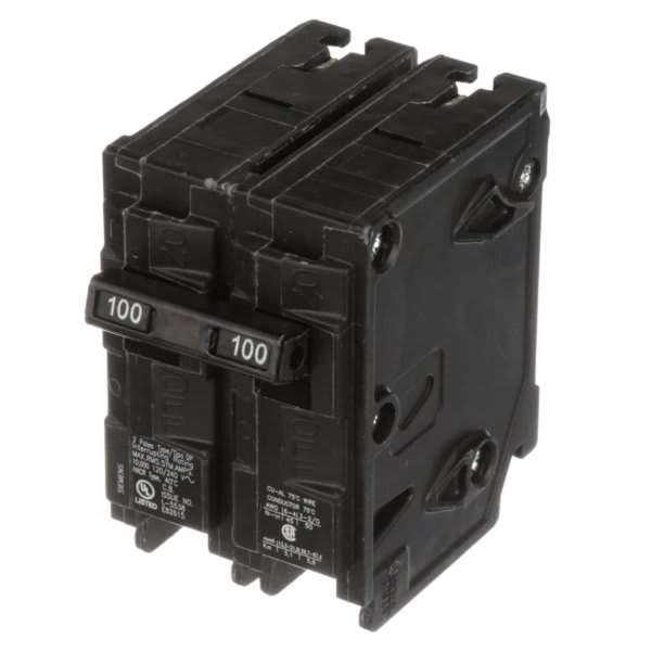 Siemens 100 Amp 120/240 Volt 2-Pole Interchangeable Circuit Breaker