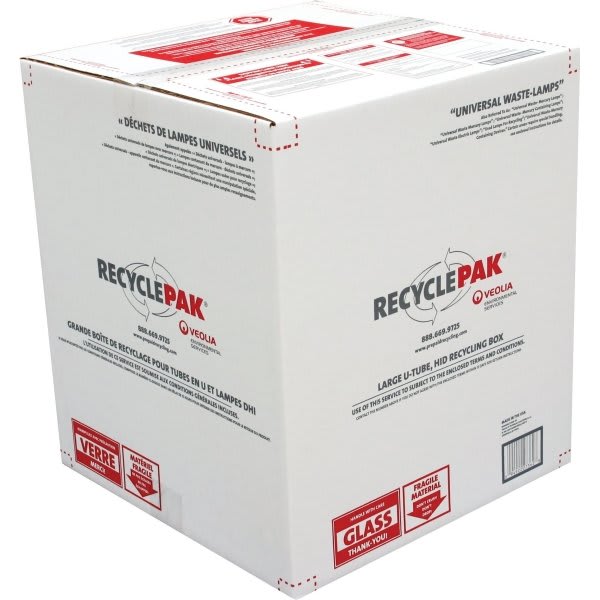 Veolia 4' Medium Fluorescent Lamp Recycling Kit HD Supply
