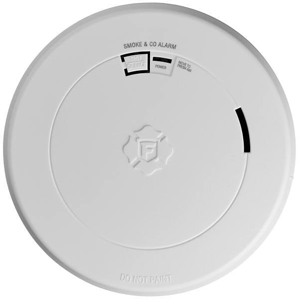 BRK Electronics Smoke & CO Alarm, Slim-Profile Design