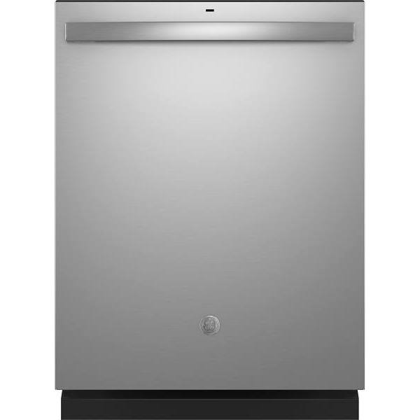 GE ENERGY STAR 24 In. Top Control SmartHQ Dishwasher With Plastic Interior, Sanitize Cycle, Dry Boost, Stainless