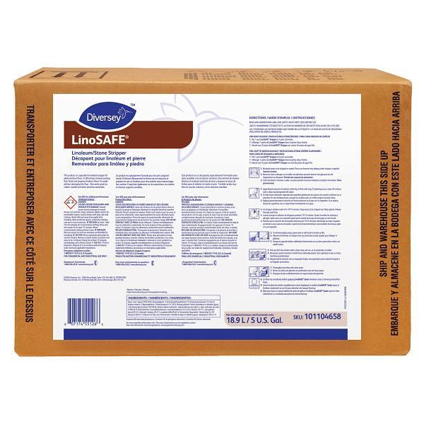 Diversey Linosafe Linoleum/Stone Stripper 5 Gal