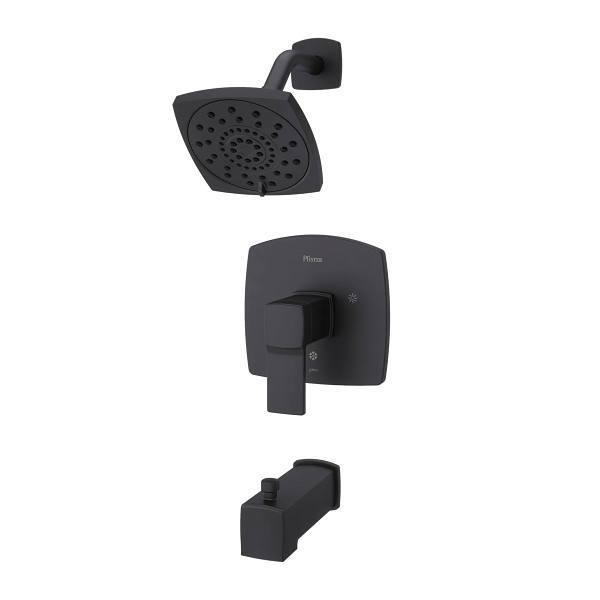 Price Pfister Deckard 1-Handle Tub And Shower Trim Matte Black